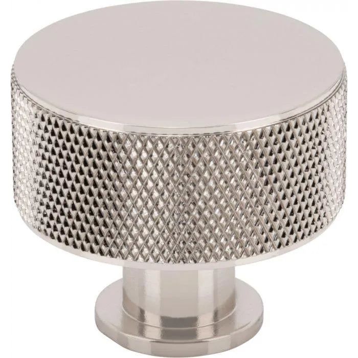 Vesta Fine Hardware - Beliza Cylinder Knurled Knob - V7403PN | Montreal Lighting & Hardware