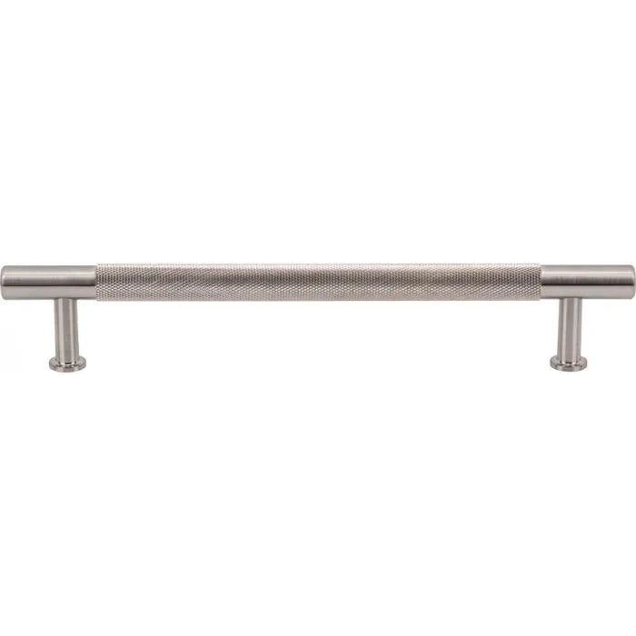 Vesta Fine Hardware - Beliza Knurled Bar Pull - V7411BSN | Montreal Lighting & Hardware