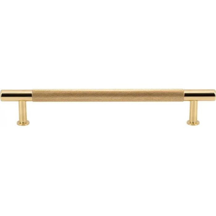 Vesta Fine Hardware - Beliza Knurled Bar Pull - V7411PB | Montreal Lighting & Hardware