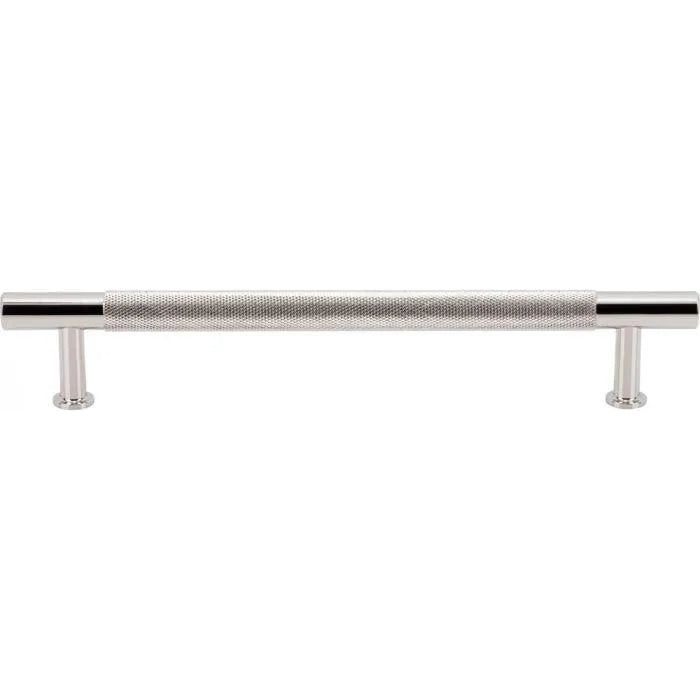 Vesta Fine Hardware - Beliza Knurled Bar Pull - V7411PN | Montreal Lighting & Hardware