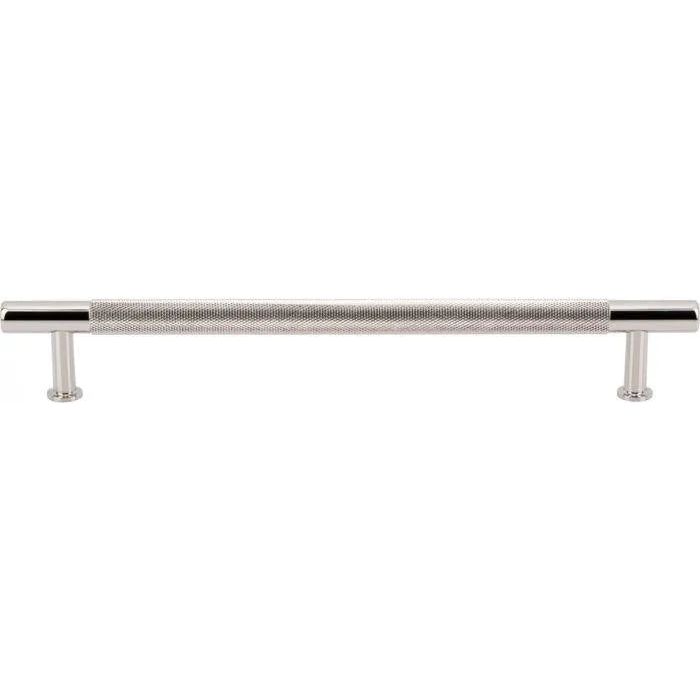 Vesta Fine Hardware - Beliza Knurled Bar Pull - V7412PN | Montreal Lighting & Hardware