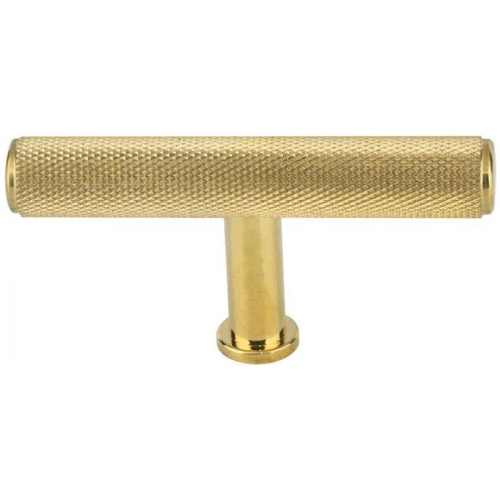 Vesta Fine Hardware - Beliza Knurled T Knob - V7408ULB | Montreal Lighting & Hardware