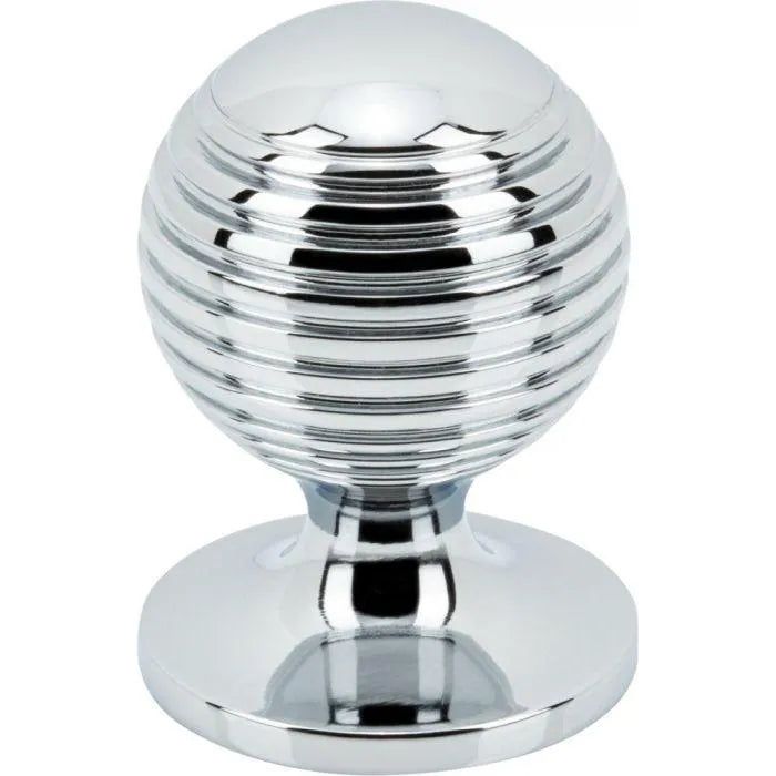 Vesta Fine Hardware - Divina Round Rimmed Knob - V7710PC | Montreal Lighting & Hardware