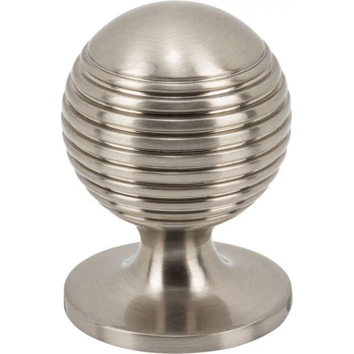 Vesta Fine Hardware - Divina Round Rimmed Knob - V7712BSN | Montreal Lighting & Hardware