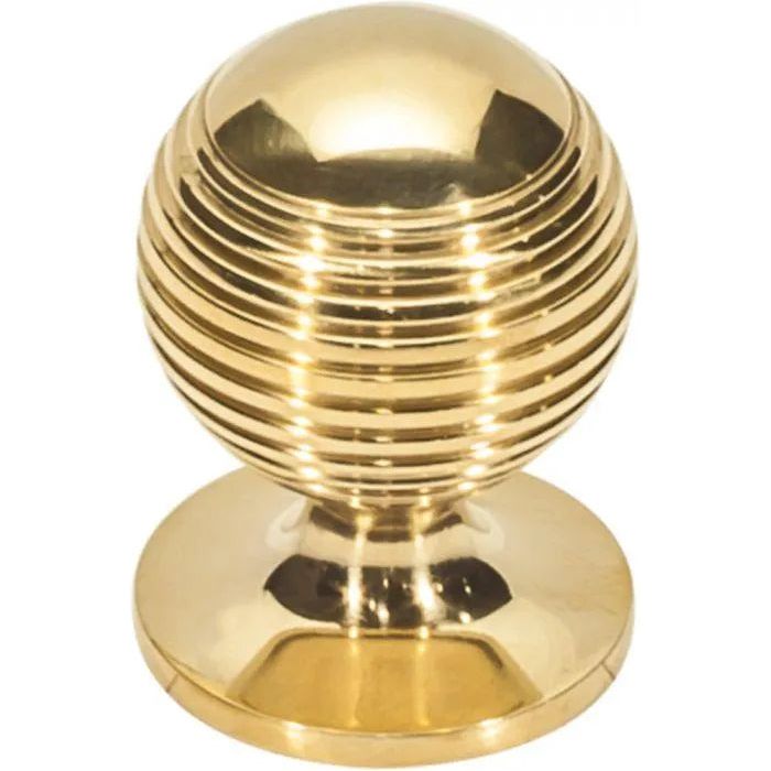 Vesta Fine Hardware - Divina Round Rimmed Knob - V7712ULB | Montreal Lighting & Hardware