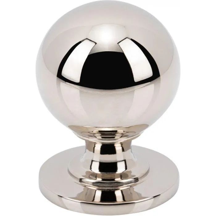 Vesta Fine Hardware - Divina Round Smooth Knob - V7702PN | Montreal Lighting & Hardware