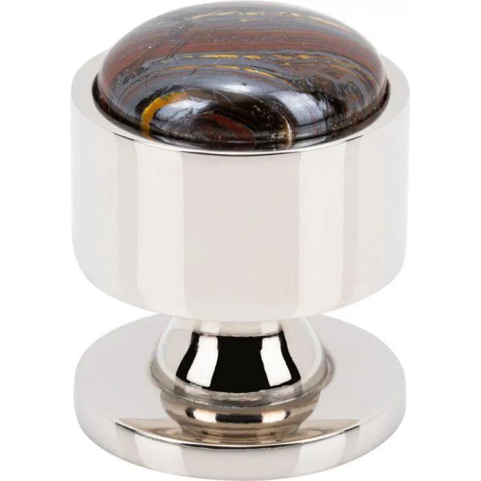 Vesta Fine Hardware - Firesky Iron Tiger Eye Knob - V7561PN | Montreal Lighting & Hardware