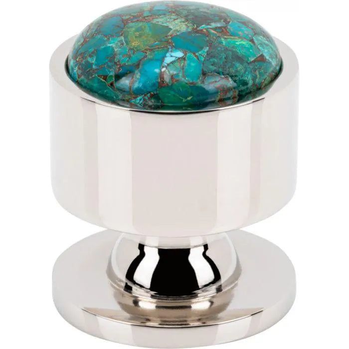 Vesta Fine Hardware - Firesky Mohave Blue Knob - V7565PN | Montreal Lighting & Hardware