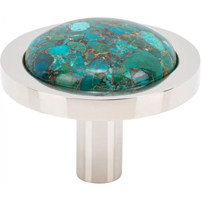 Vesta Fine Hardware - Firesky Mohave Blue Knob - V7585PN | Montreal Lighting & Hardware