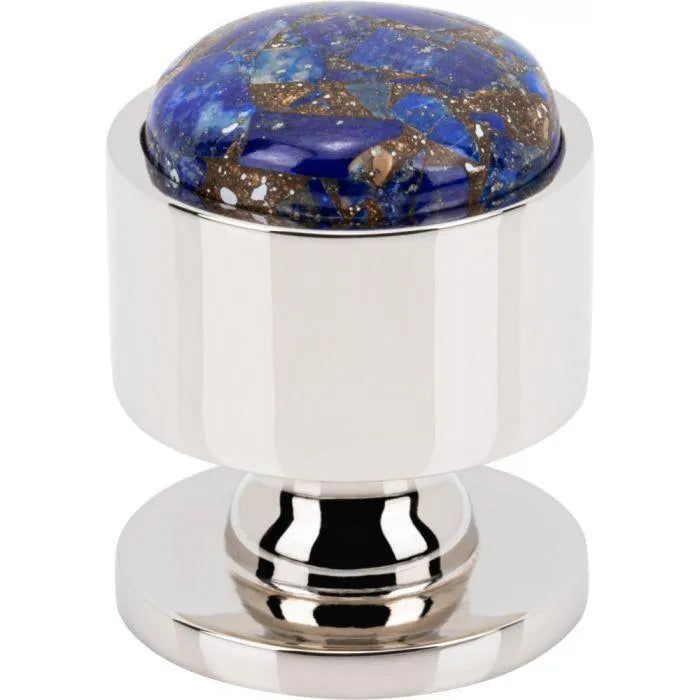 Vesta Fine Hardware - Firesky Mohave Lapis Knob - V7560PN | Montreal Lighting & Hardware