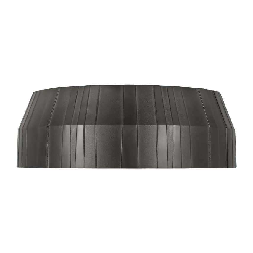 Visual Comfort Modern Collection - Bling Flush Mount - CDFM18027PZ | Montreal Lighting & Hardware