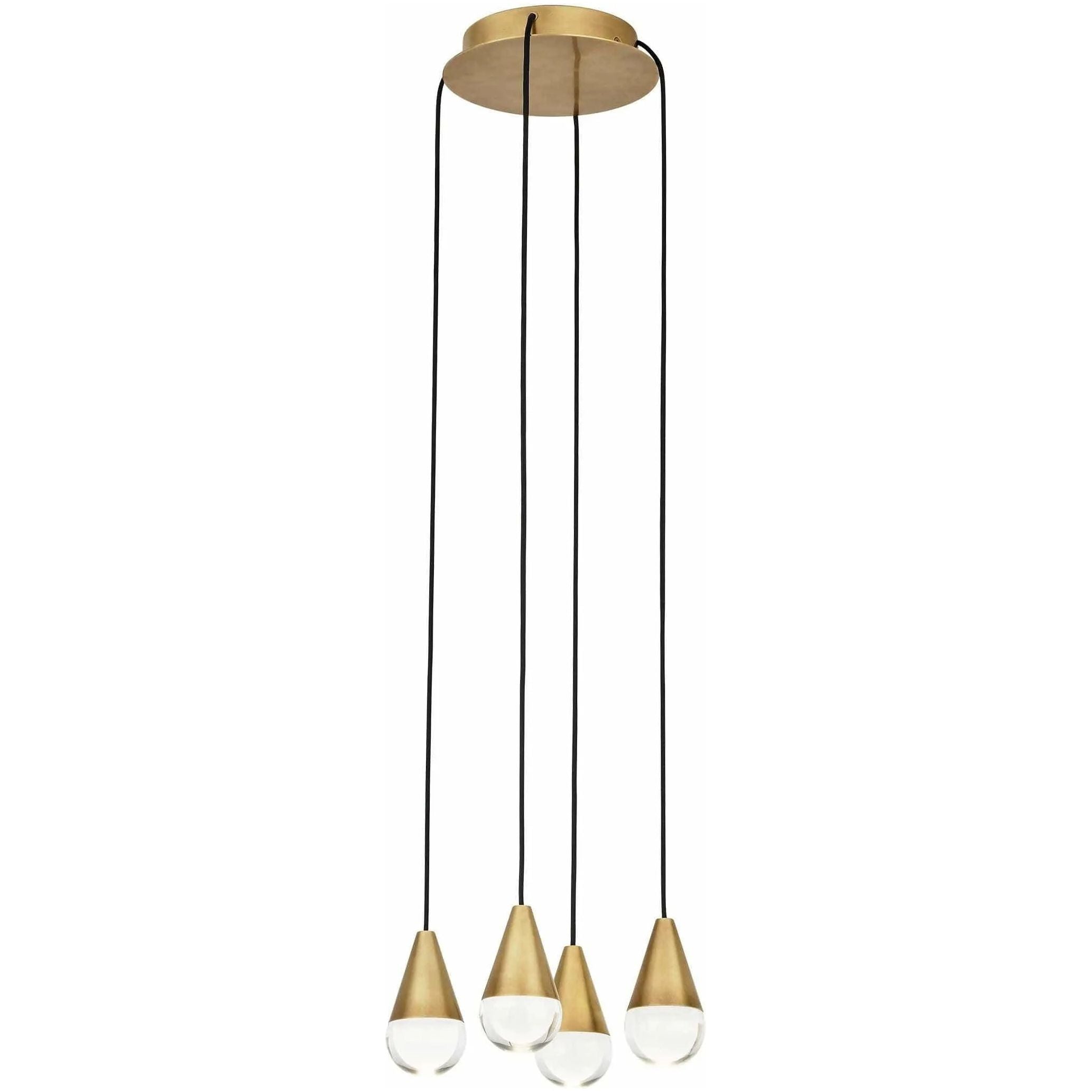 Visual Comfort Modern Collection - Cupola LED Chandelier - 700TRSPCPA4RNB-LED930 | Montreal Lighting & Hardware