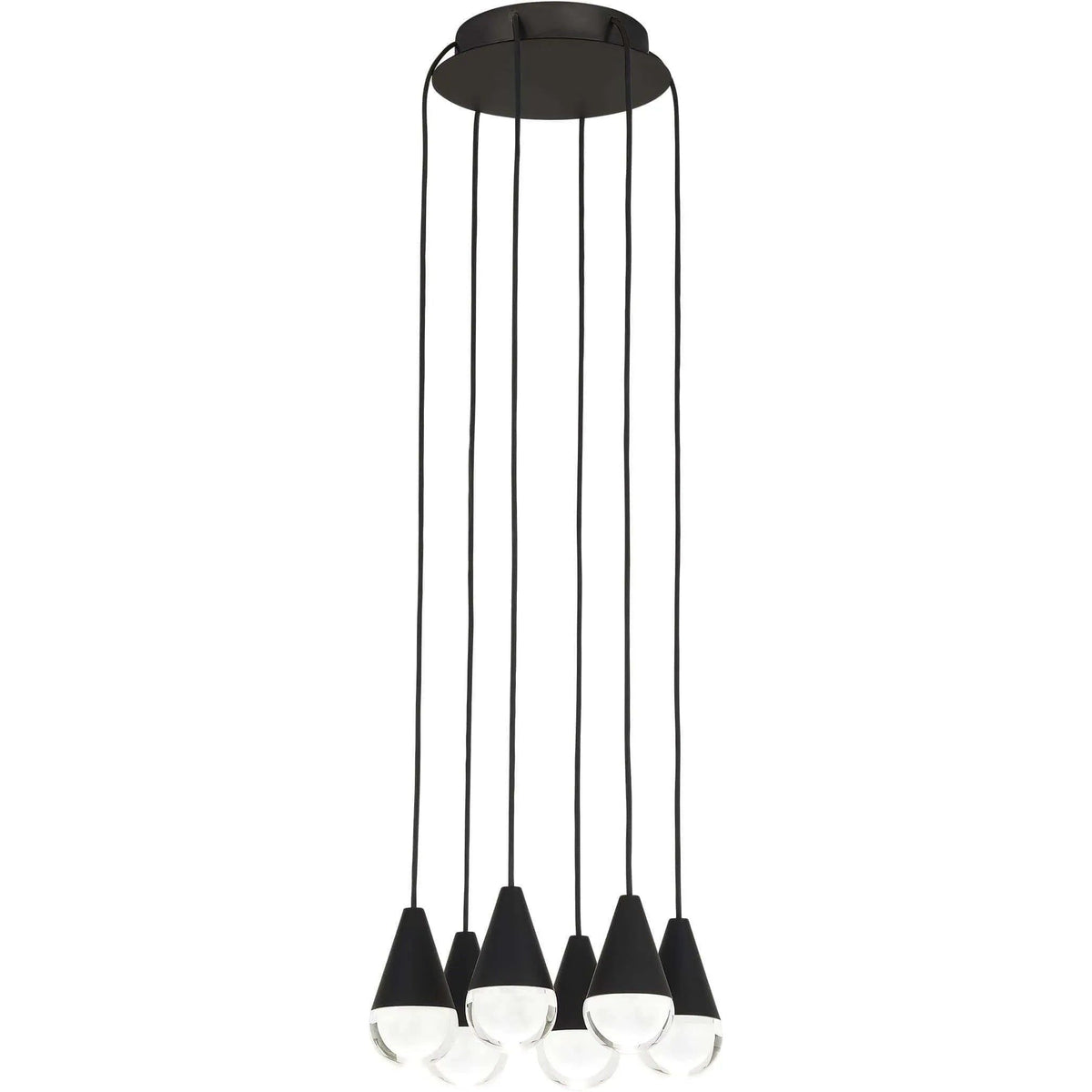 Visual Comfort Modern Collection - Cupola LED Chandelier - 700TRSPCPA6RB-LED930 | Montreal Lighting & Hardware