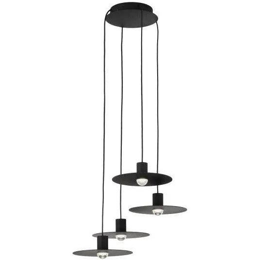 Visual Comfort Modern Collection - Eaves LED Chandelier - 700TRSPEVS18TB-LED930120 | Montreal Lighting & Hardware