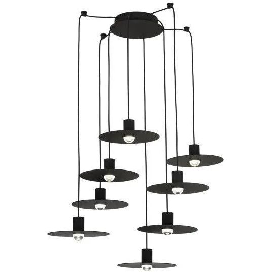 Visual Comfort Modern Collection - Eaves LED Chandelier - 700TRSPEVS18TB-LED930120 | Montreal Lighting & Hardware