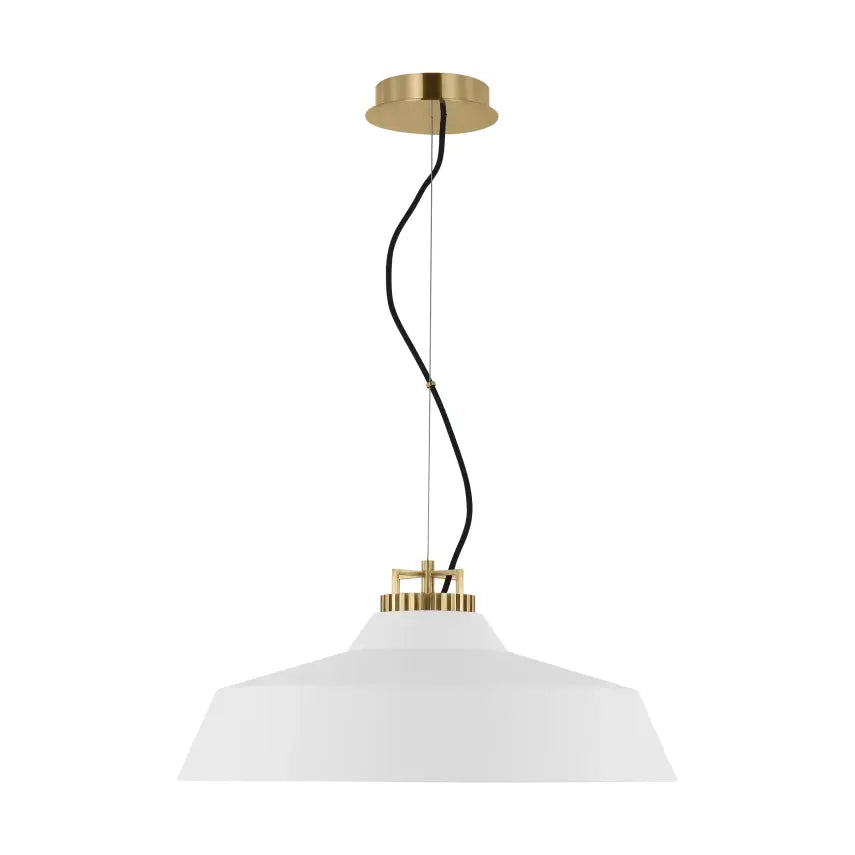 Visual Comfort Modern Collection - Forge Short Pendant - SLPD13027WNB | Montreal Lighting & Hardware