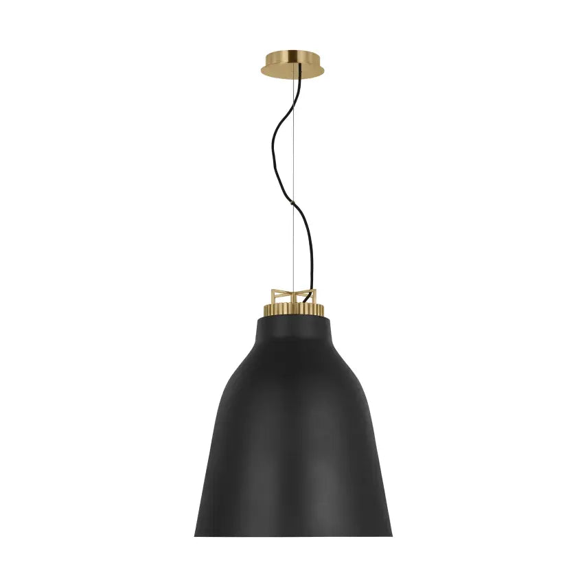 Visual Comfort Modern Collection - Forge Tall Pendant - SLPD12727BNB | Montreal Lighting & Hardware