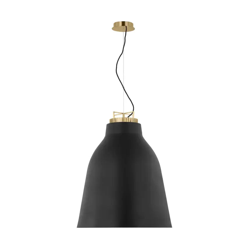 Visual Comfort Modern Collection - Forge Tall Pendant - SLPD12927BNB | Montreal Lighting & Hardware