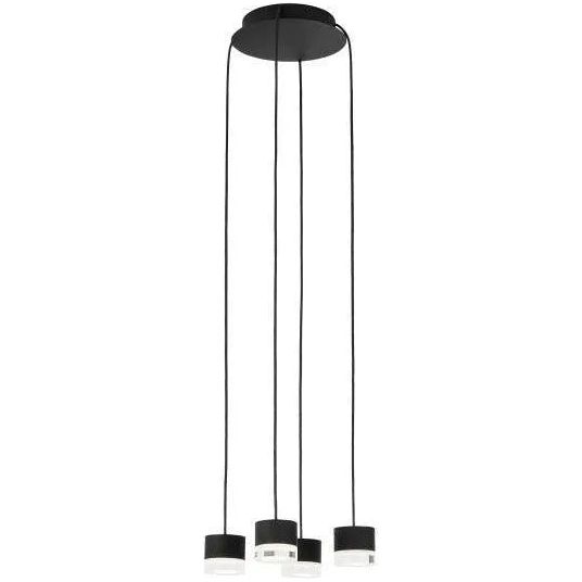 Visual Comfort Modern Collection - Gable LED Chandelier - 700TRSPGBL18TB-LED930120 | Montreal Lighting & Hardware