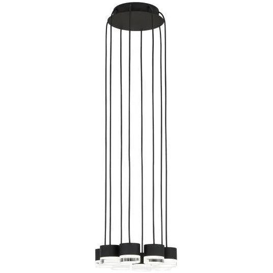 Visual Comfort Modern Collection - Gable LED Chandelier - 700TRSPGBL18TB-LED930120 | Montreal Lighting & Hardware