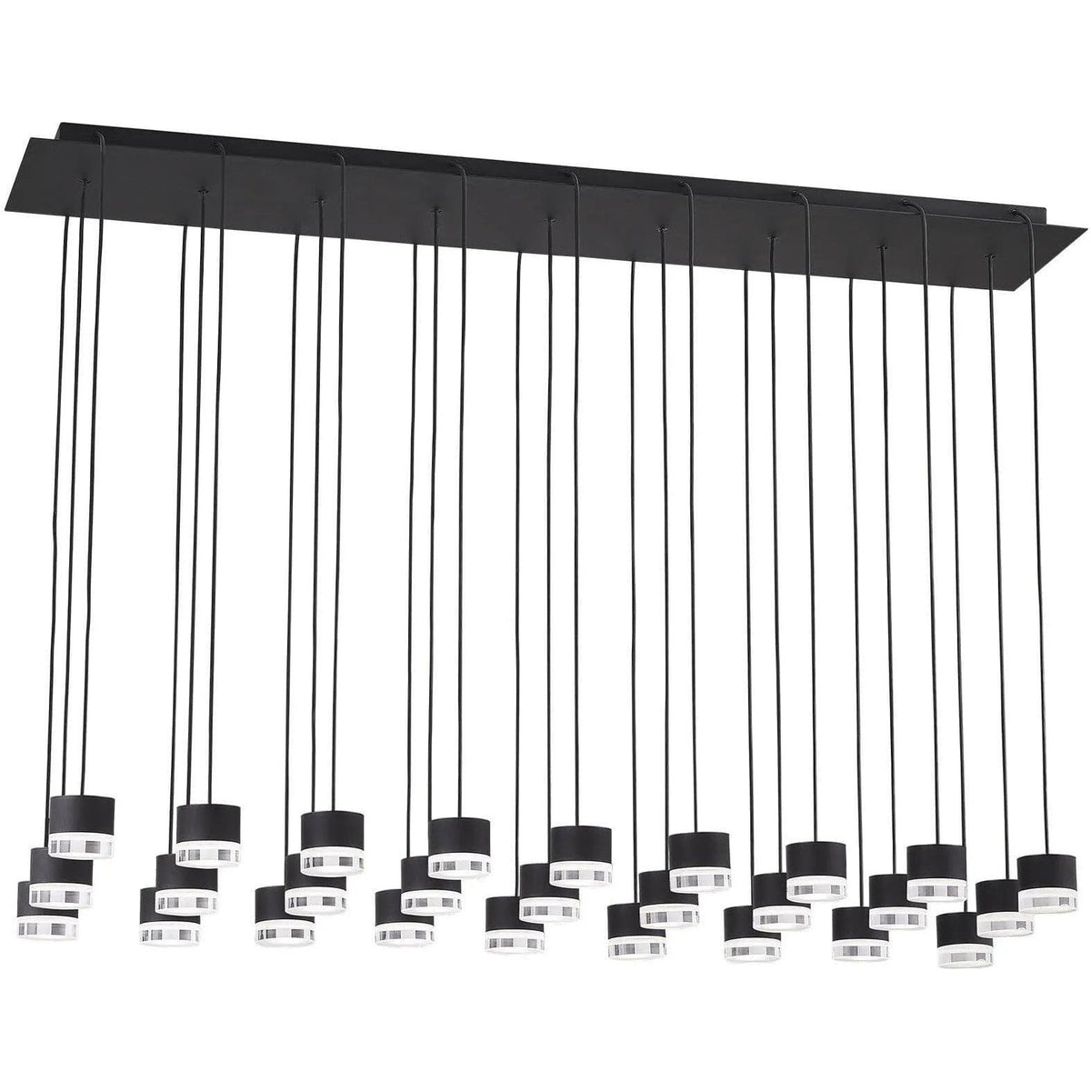 Visual Comfort Modern Collection - Gable LED Chandelier - 700TRSPGBL27TB-LED930120 | Montreal Lighting & Hardware