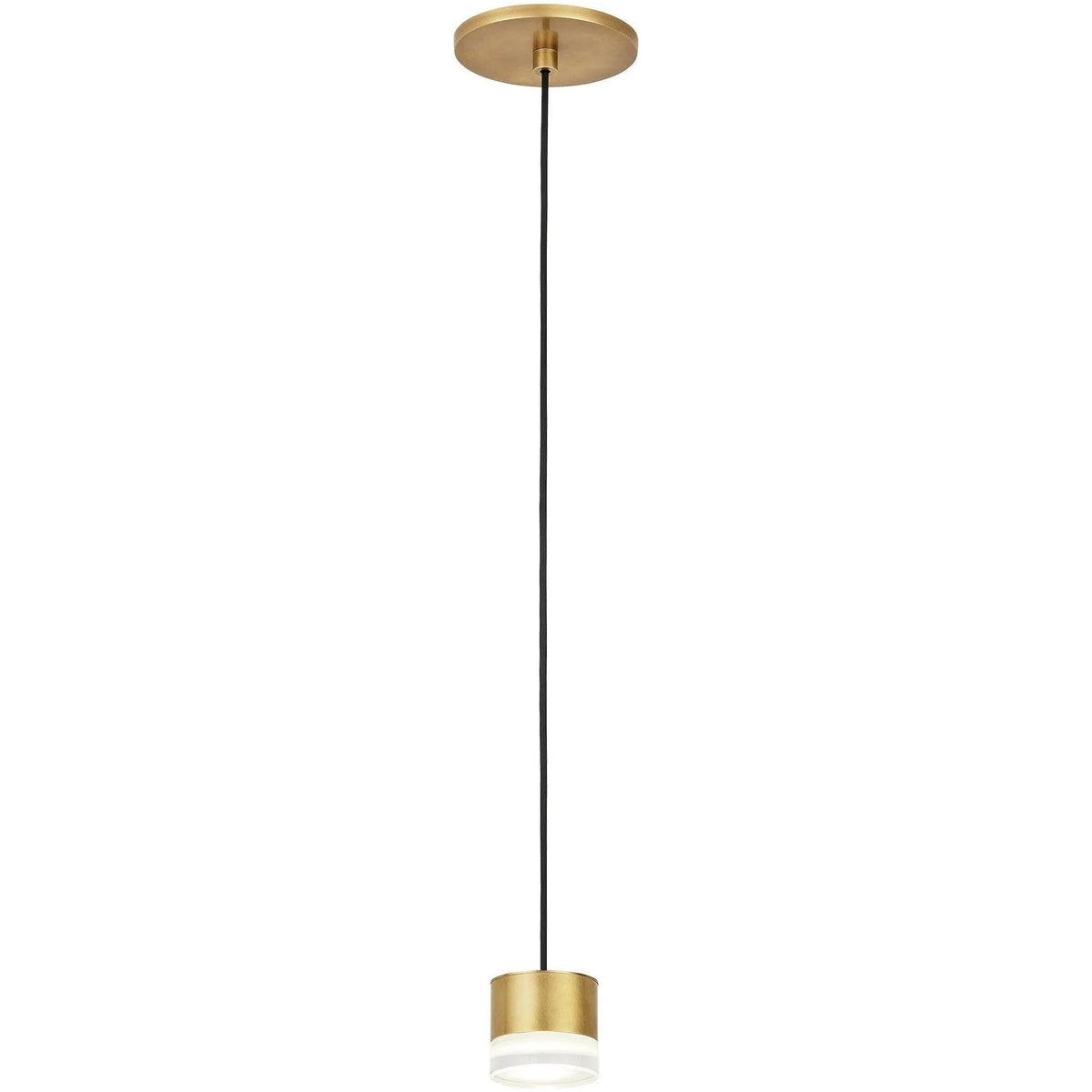 Visual Comfort Modern Collection - Gable LED Pendant - 700TRSPGBL1RNB-LED930 | Montreal Lighting & Hardware