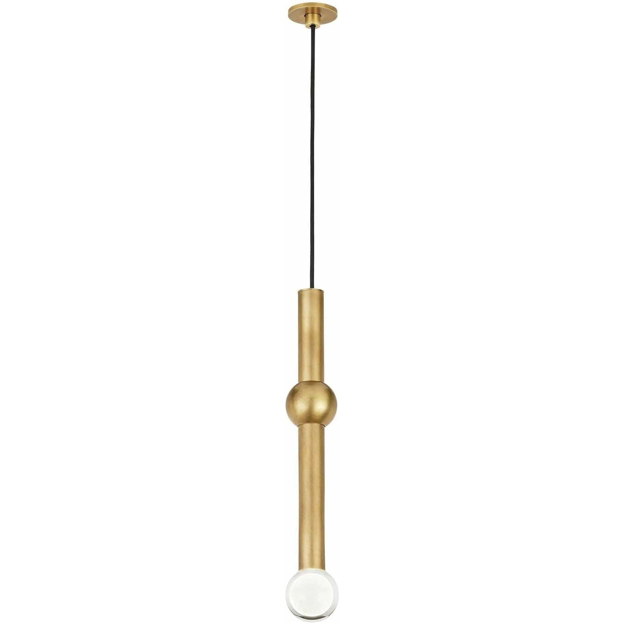 Visual Comfort Modern Collection - Guyed LED Pendant - 700TRSPAGYD1PNB-LED930 | Montreal Lighting & Hardware