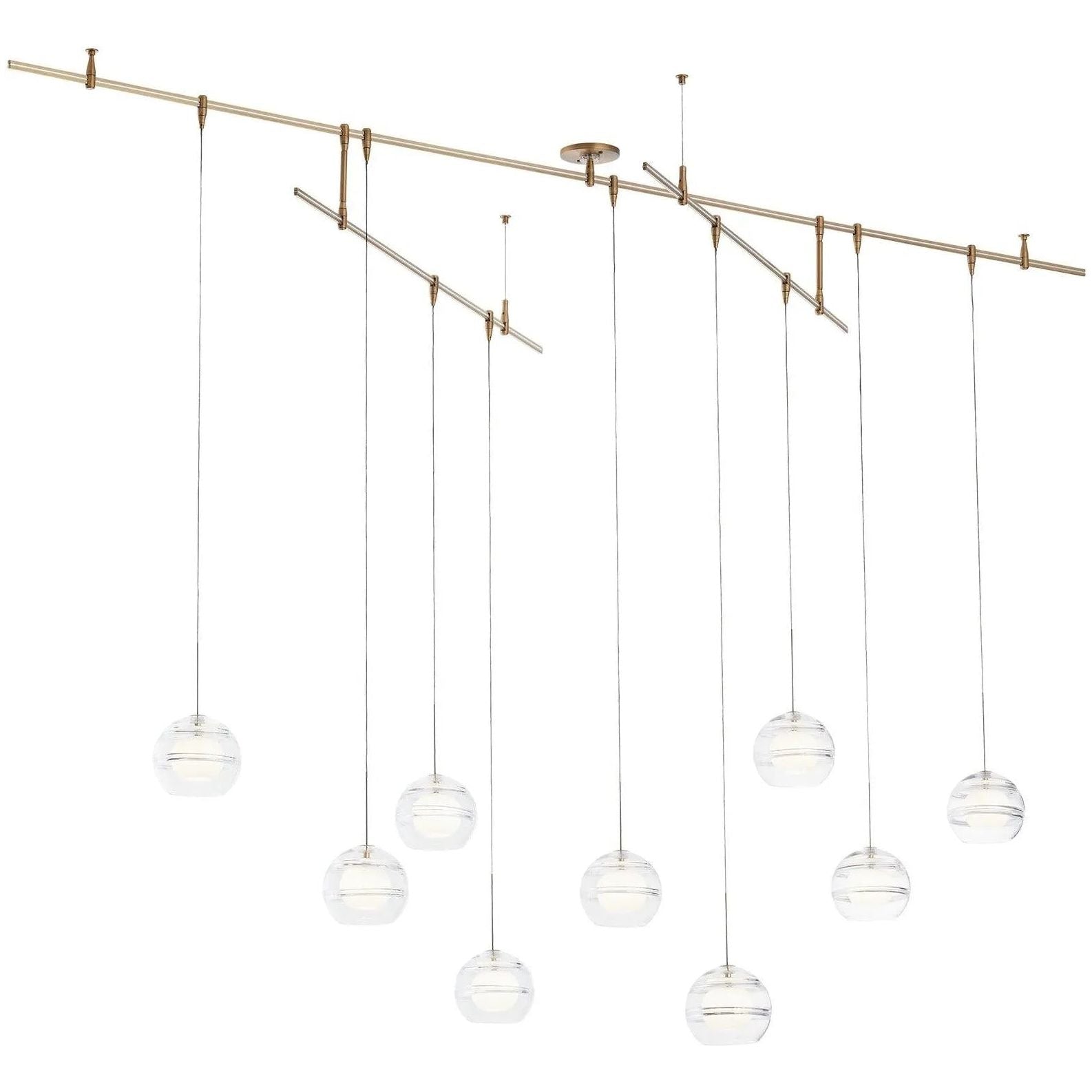 Visual Comfort Modern Collection - Sedona LED Chandelier - 700SDN9CR-LED930R | Montreal Lighting & Hardware