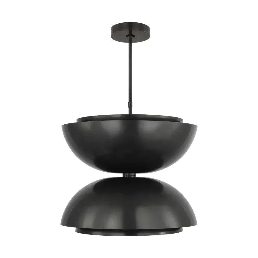 Visual Comfort Modern Collection - Shanti Double Pendant - SLPD13327BZ | Montreal Lighting & Hardware