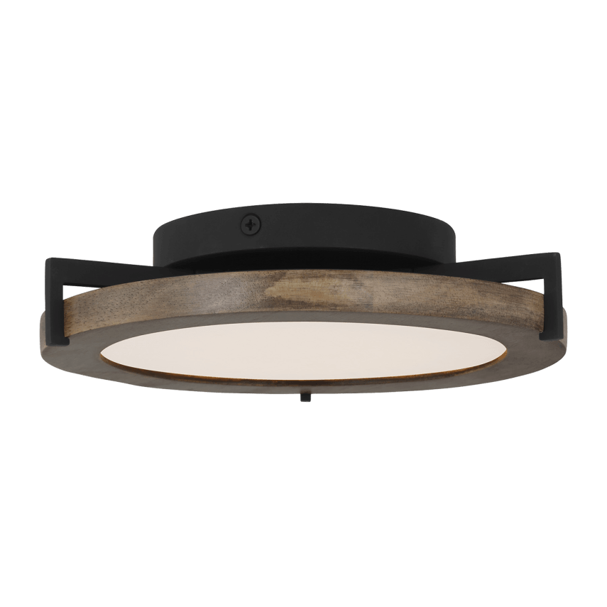 Visual Comfort Modern Collection - Shuffle Flush Mount - CDFM17427WOB | Montreal Lighting & Hardware