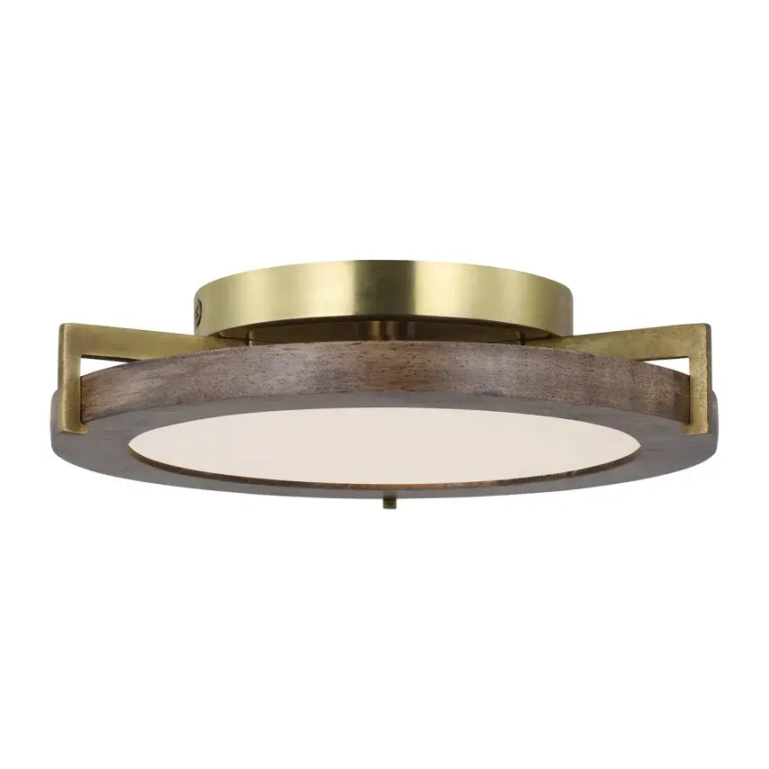 Visual Comfort Modern Collection - Shuffle Flush Mount - CDFM17427WONB | Montreal Lighting & Hardware