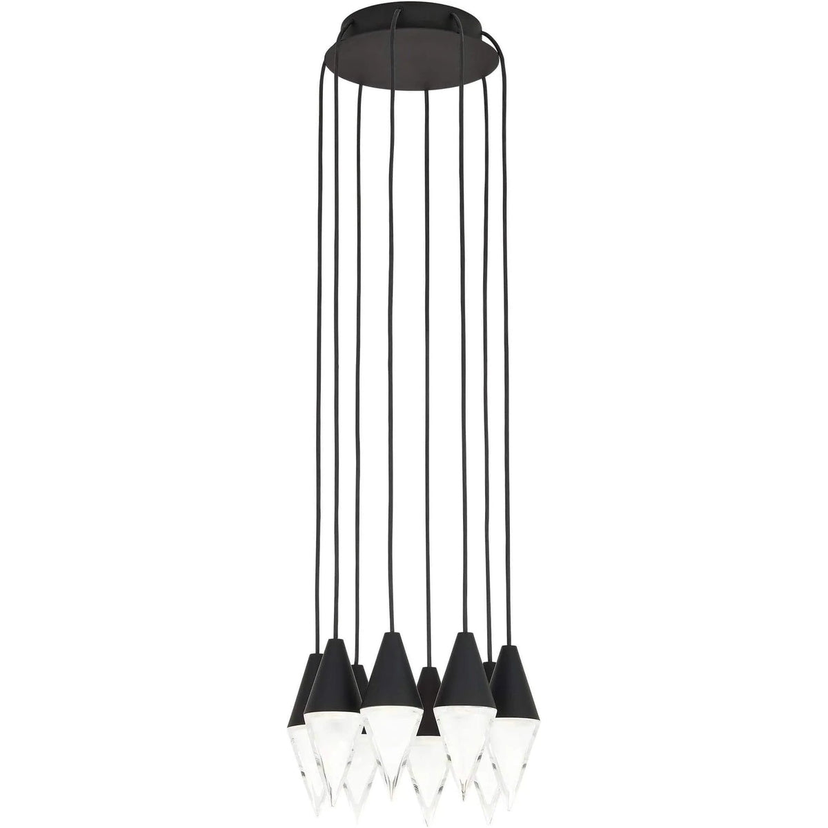 Visual Comfort Modern Collection - Turret LED Chandelier - 700TRSPTRT8RB-LED930 | Montreal Lighting & Hardware