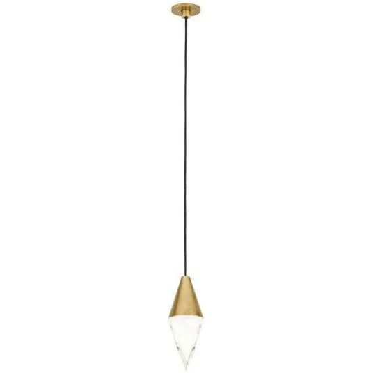 Visual Comfort Modern Collection - Turret LED Pendant - 700TRSPATRT1PB-LED930 | Montreal Lighting & Hardware