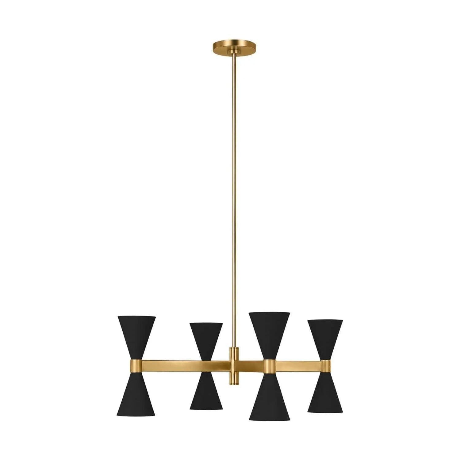 Visual Comfort Studio Collection - Albertine Chandelier - AEC1088MBK | Montreal Lighting & Hardware