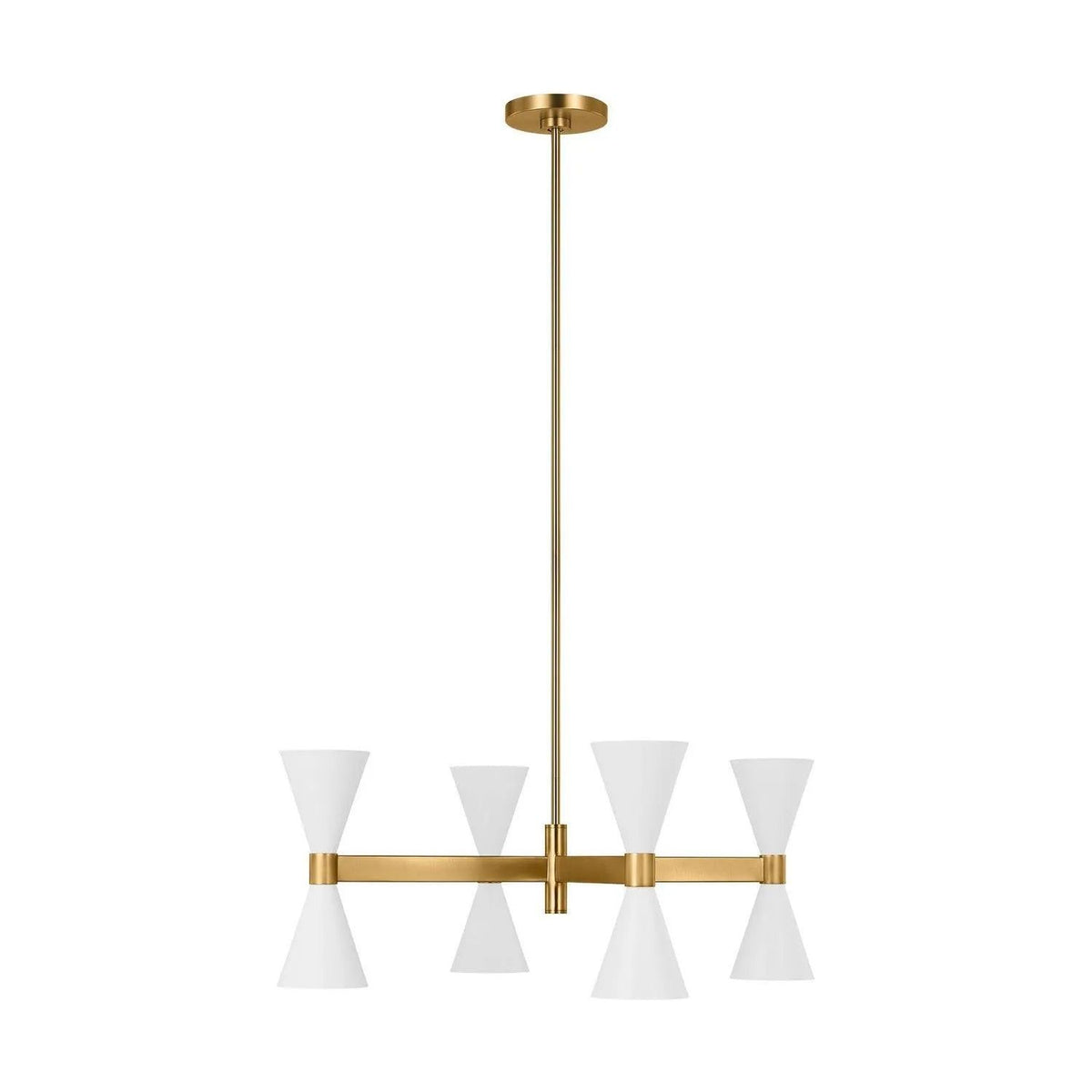 Visual Comfort Studio Collection - Albertine Chandelier - AEC1088MWT | Montreal Lighting & Hardware