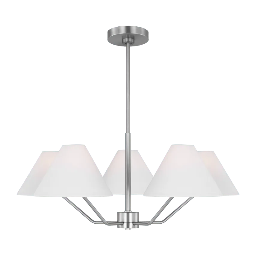 Visual Comfort Studio Collection - Burke Chandelier - DJC1005BS | Montreal Lighting & Hardware