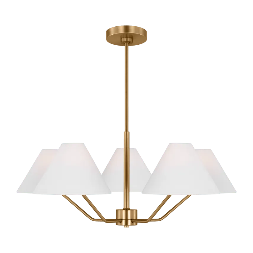 Visual Comfort Studio Collection - Burke Chandelier - DJC1005SB | Montreal Lighting & Hardware