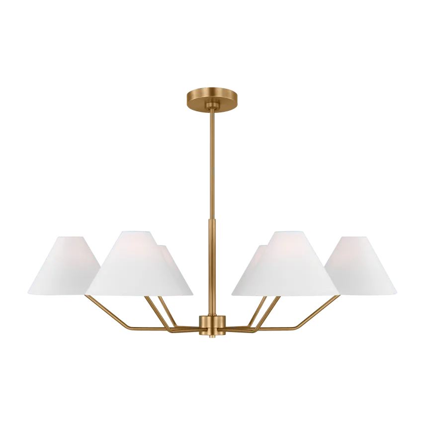 Visual Comfort Studio Collection - Burke Chandelier - DJC1016SB | Montreal Lighting & Hardware