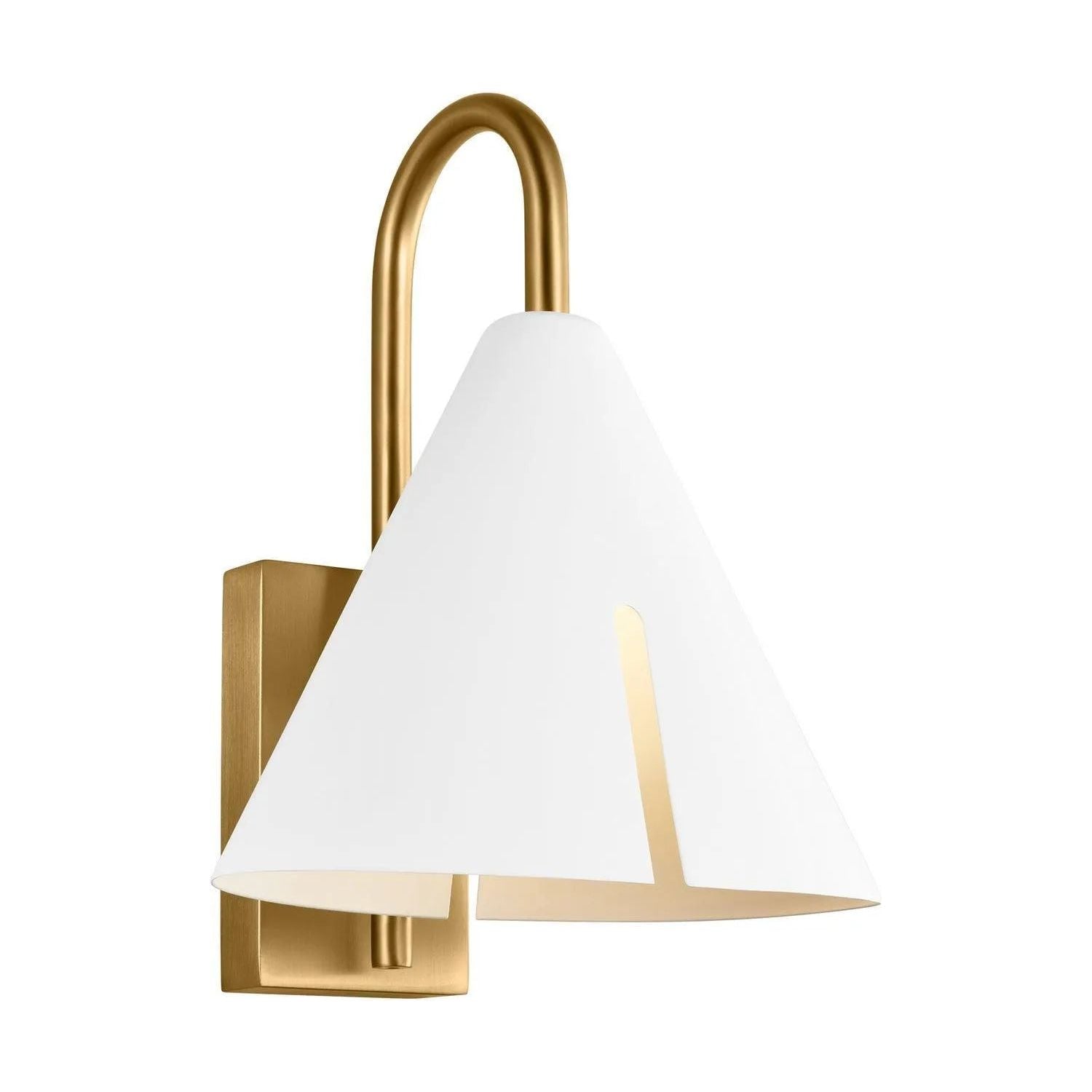 Visual Comfort Studio Collection - Cambre LED Task Wall Sconce - KW1131MWTBBS-L1 | Montreal Lighting & Hardware