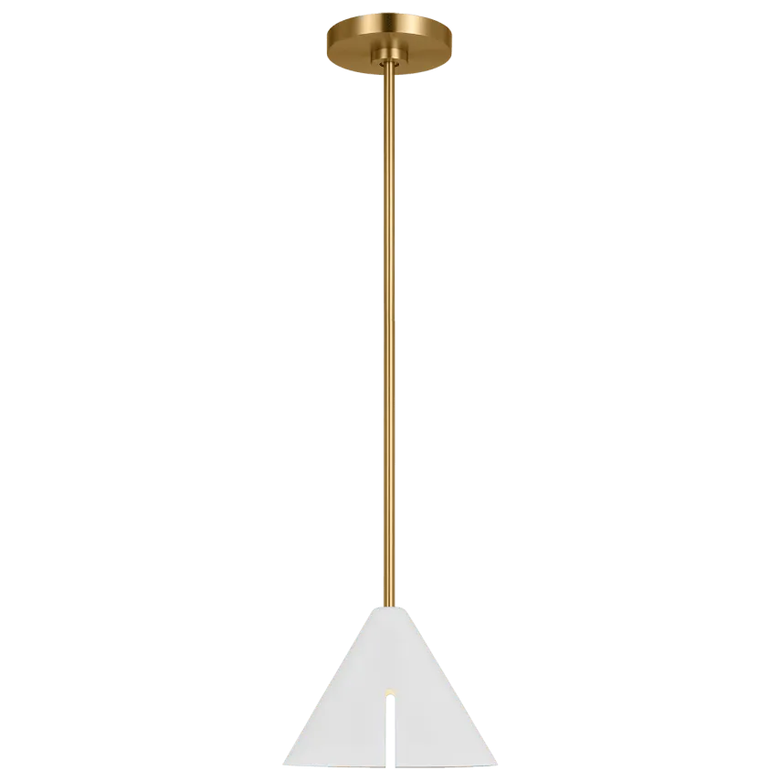 Visual Comfort Studio Collection - Cambre Pendant - KP1121MWTBBS-L1 | Montreal Lighting & Hardware