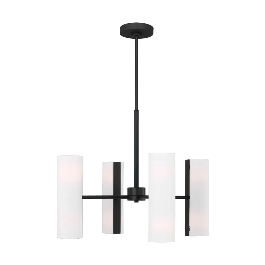 Visual Comfort Studio Collection - Capalino Chandelier - DJC1048MBK | Montreal Lighting & Hardware