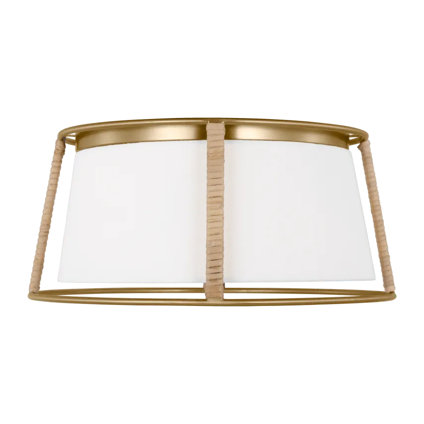 Visual Comfort Studio Collection - Cortes Flush Mount - DJF1002SB | Montreal Lighting & Hardware