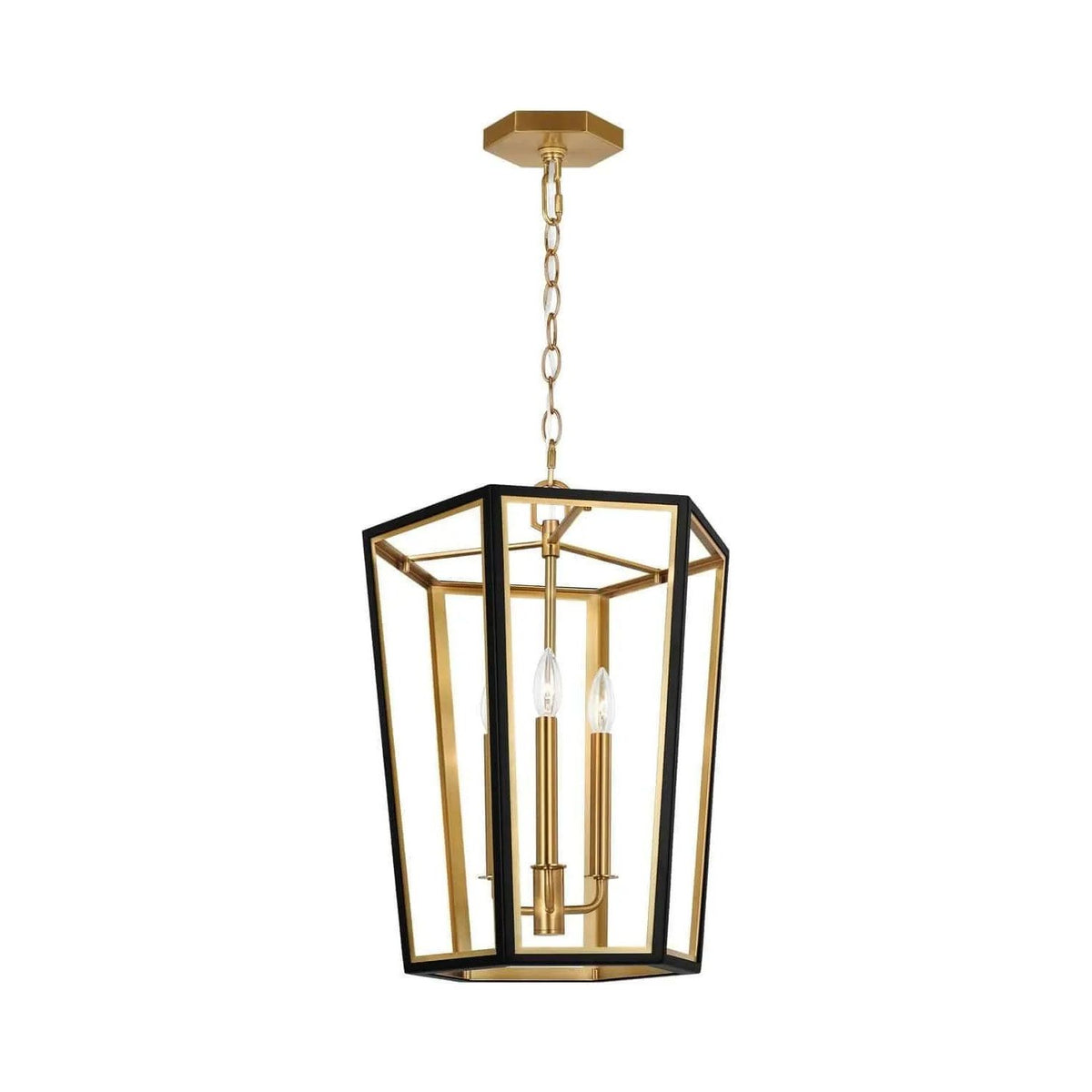 Visual Comfort Studio Collection - Curt Lantern - AC1083MBKBBS | Montreal Lighting & Hardware