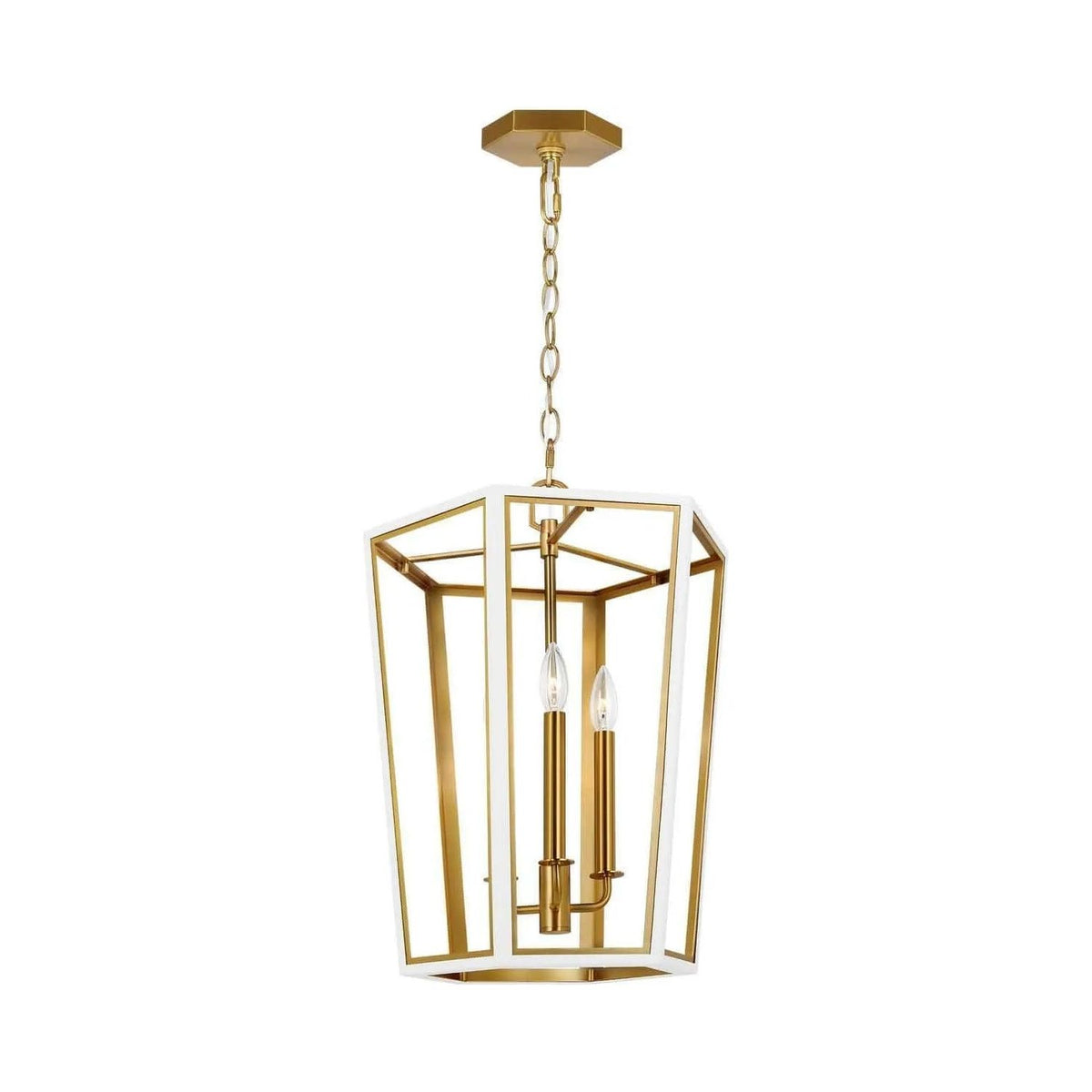 Visual Comfort Studio Collection - Curt Lantern - AC1083MWTBBS | Montreal Lighting & Hardware