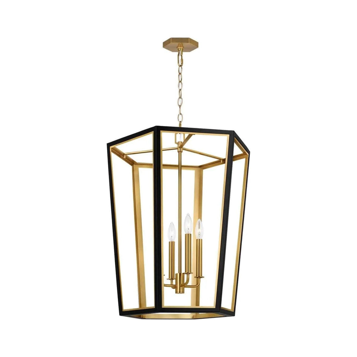 Visual Comfort Studio Collection - Curt Lantern - AC1094MBKBBS | Montreal Lighting & Hardware