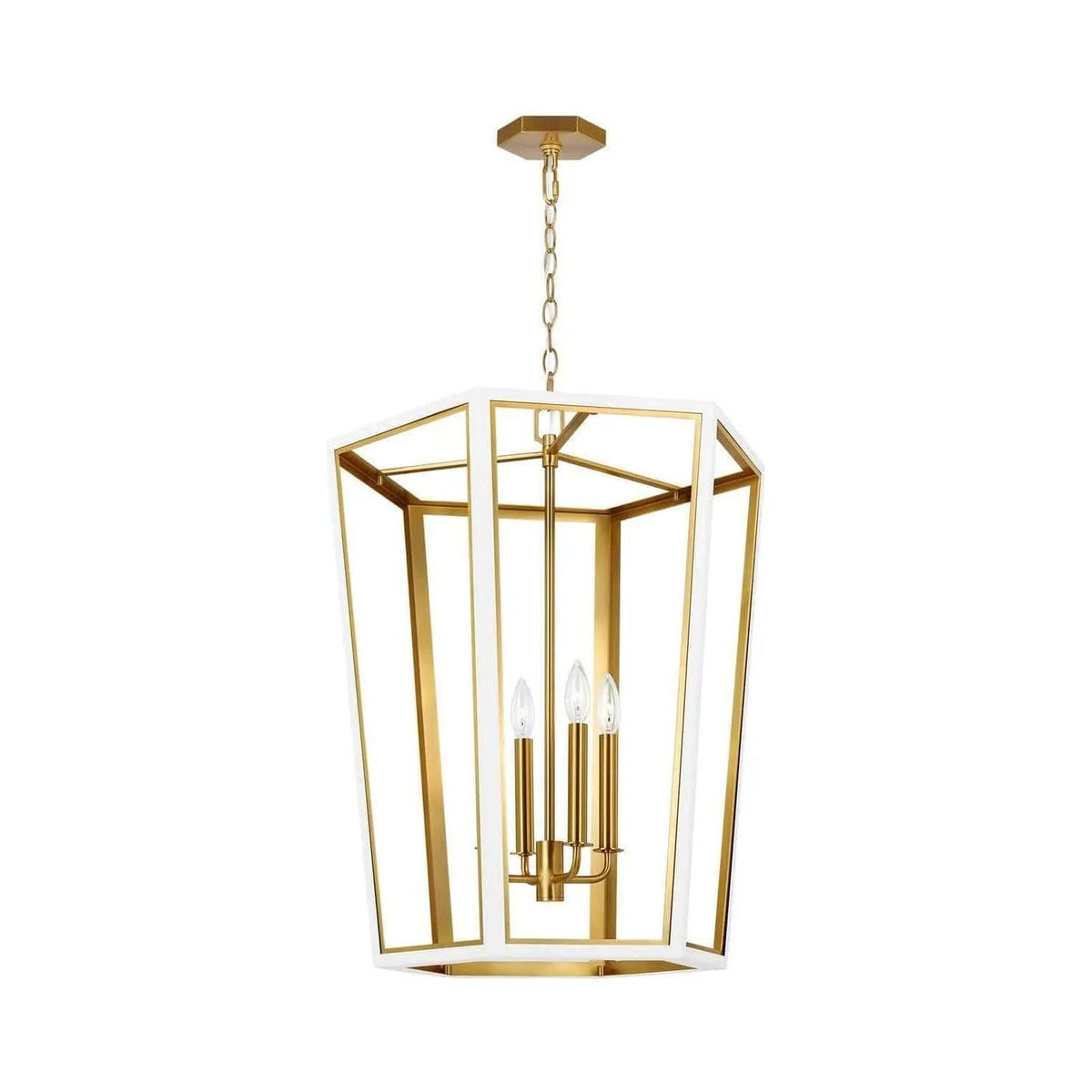 Visual Comfort Studio Collection - Curt Lantern - AC1094MWTBBS | Montreal Lighting & Hardware