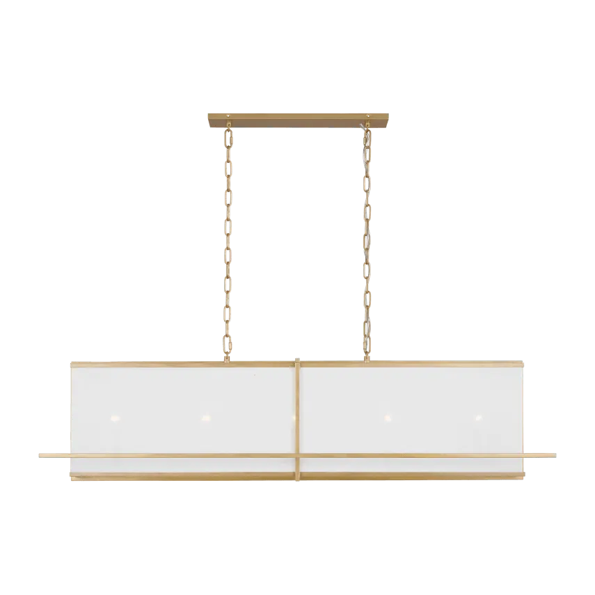 Visual Comfort Studio Collection - Dresden Linear Chandelier - TFC1025CGD | Montreal Lighting & Hardware