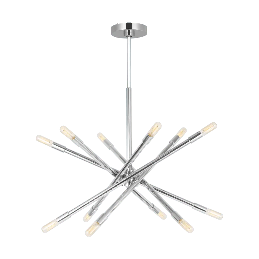 Visual Comfort Studio Collection - Eastyn Chandelier - CC16712PN | Montreal Lighting & Hardware