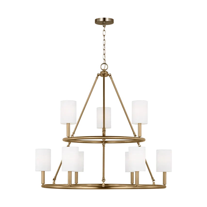 Visual Comfort Studio Collection - Egmont Chandelier - DJC1099SB | Montreal Lighting & Hardware