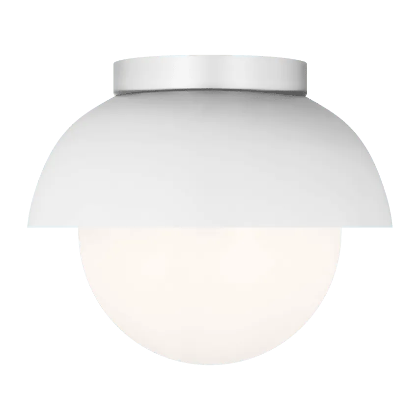 Visual Comfort Studio Collection - Hyde Flush Mount - DJF1011MWT | Montreal Lighting & Hardware